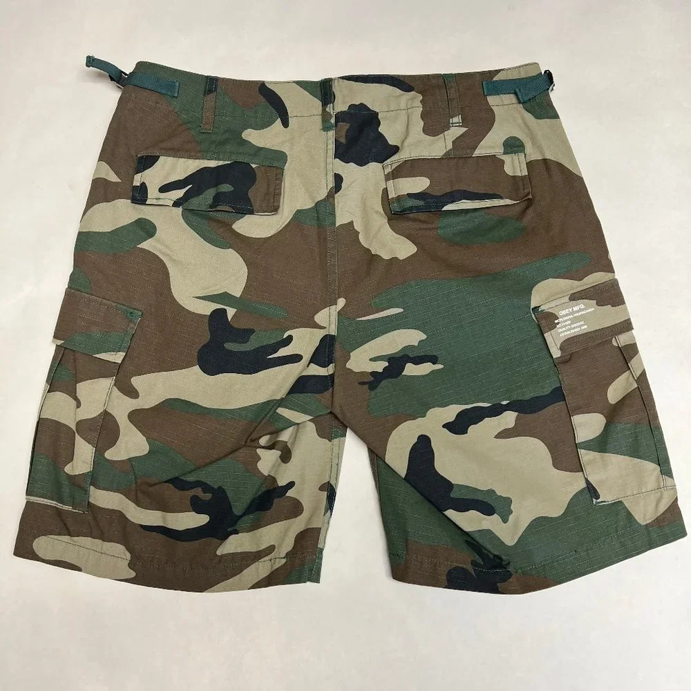 Obey Cargo Shorts "Recon II" Field Camo - Picture 4 of 7